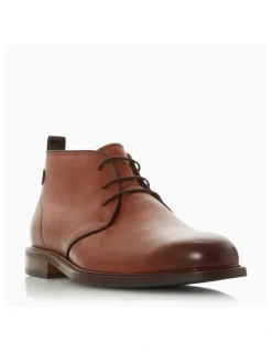 Dune London Marching Boot in Brown