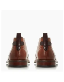 Dune London Marching Boot in Brown