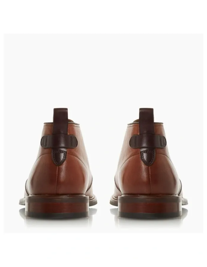 Dune London Marching Boot in Brown
