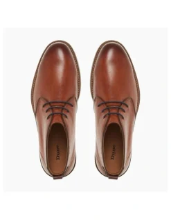 Dune London Marching Boot in Brown