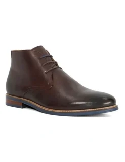 Dune London Millers Boot in Burgundy