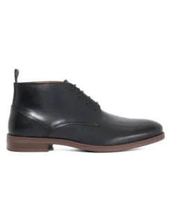 Dune London Minato Lace Up Boot in Black