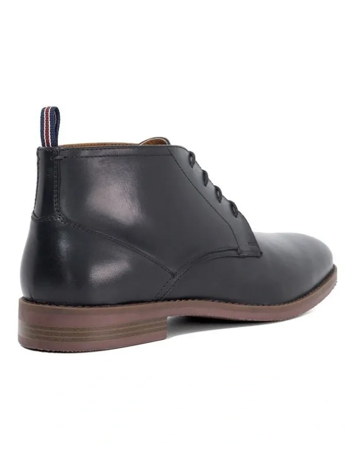 Dune London Minato Lace Up Boot in Black