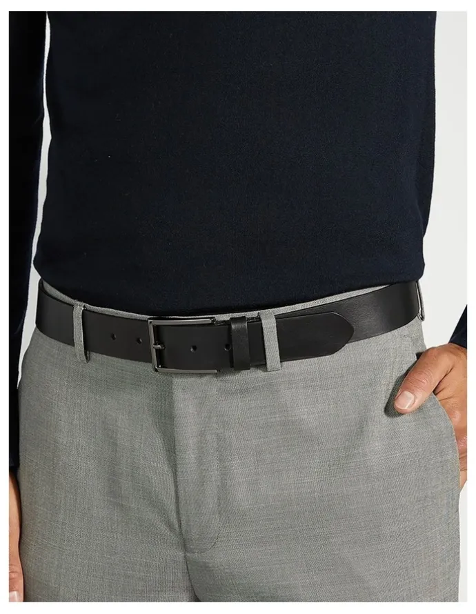 Dune London Odessans Belt in Black