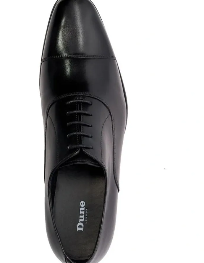 Dune London Solver Oxford Shoes in Black