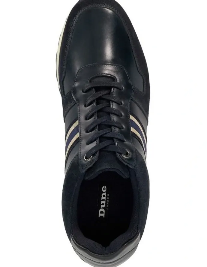 Dune London Talay Trainer Shoes in Navy