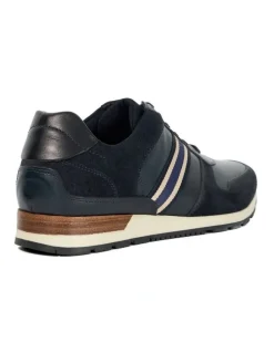 Dune London Talay Trainer Shoes in Navy