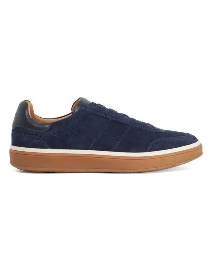 Dune London Tony Trainer Shoes in Navy