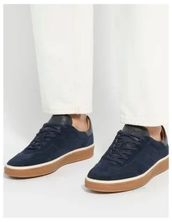 Dune London Tony Trainer Shoes in Navy