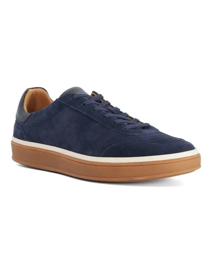 Dune London Tony Trainer Shoes in Navy