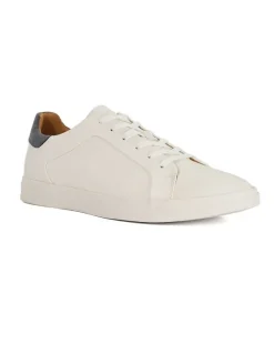 Dune London Traces Trainer in White
