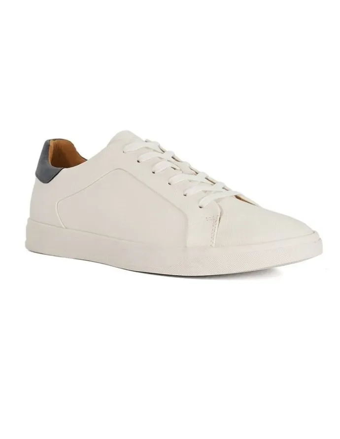 Dune London Traces Trainer in White