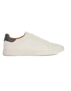 Dune London Traces Trainer in White