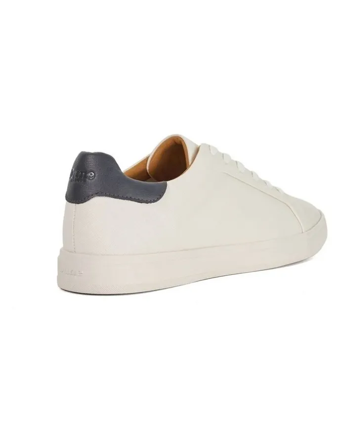 Dune London Traces Trainer in White