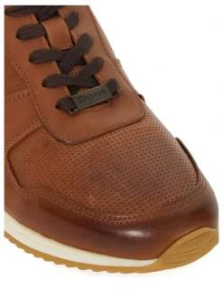Dune London Trilogy Sneaker In Tan