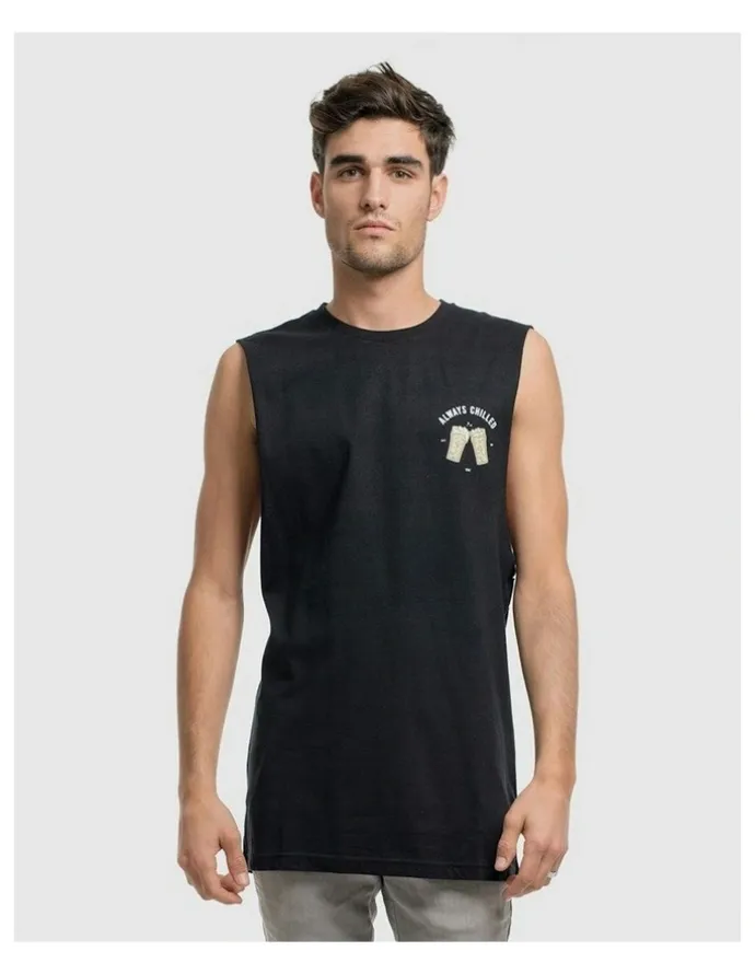DVNT Always Chilled Tank in Black