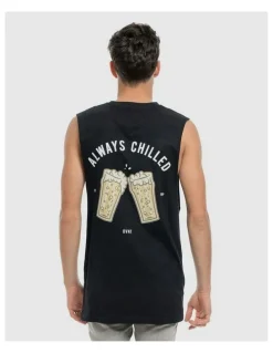 DVNT Always Chilled Tank in Black