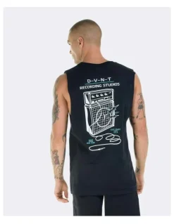 DVNT Amplified Tank in Black