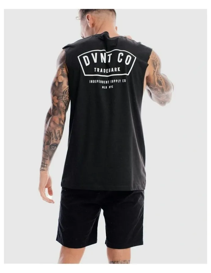 DVNT Bailey Tank in Charcoal