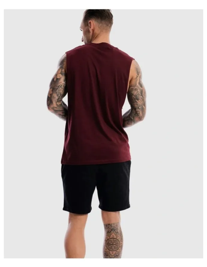 DVNT Deluxe Tank in Burgundy