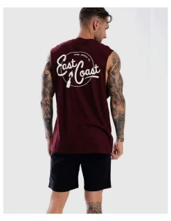DVNT East Coast Tank in Burgundy