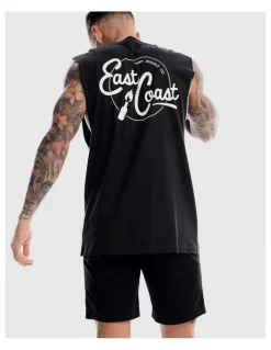 DVNT East Coast Tank in Charcoal