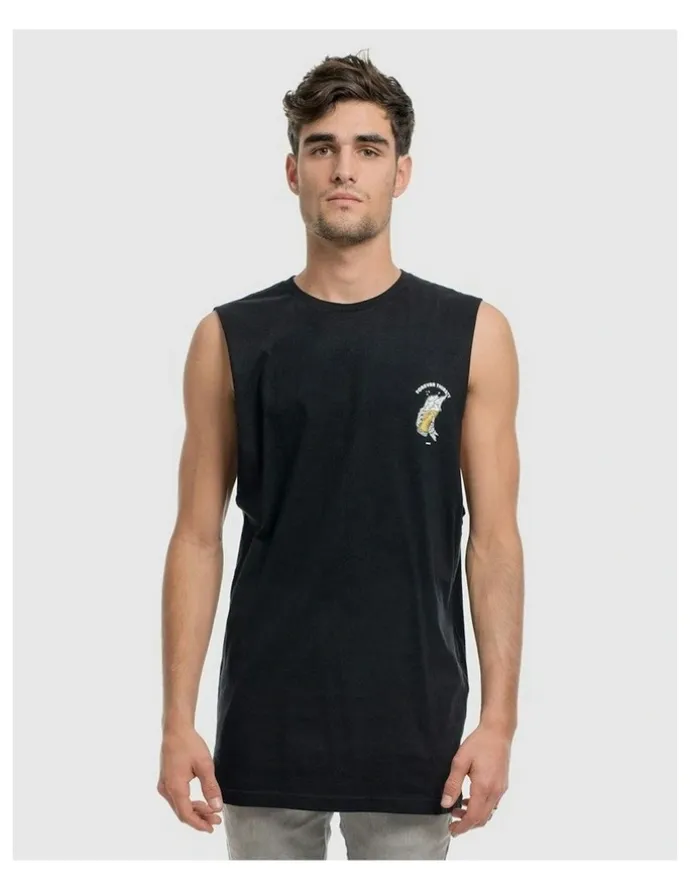 DVNT Forever Thirsty Tank in Black