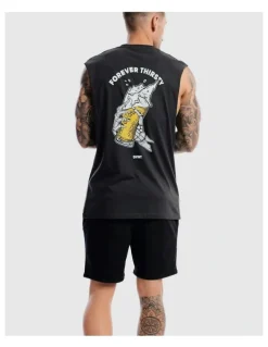 DVNT Forever Thirsty Tank in Charcoal