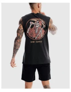 DVNT Grim Tank in Charcoal