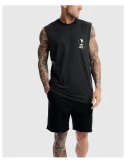 DVNT Lost Minds Tank in Charcoal