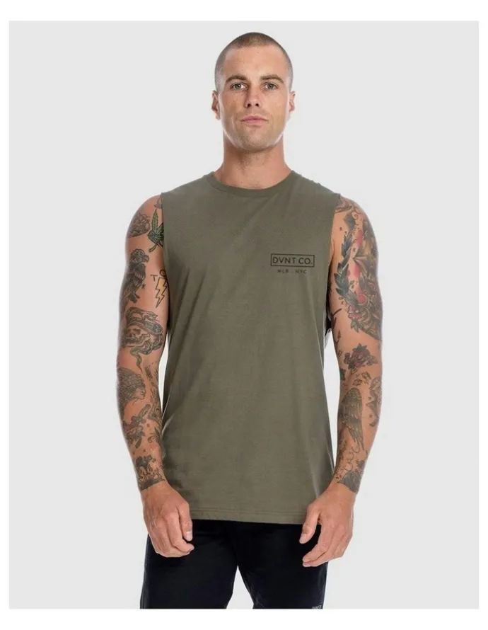 DVNT NYC Tank in Olive
