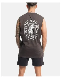 DVNT Panther Tank in Charcoal