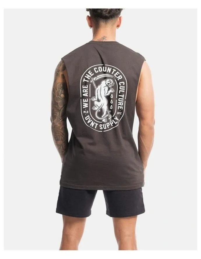DVNT Panther Tank in Charcoal