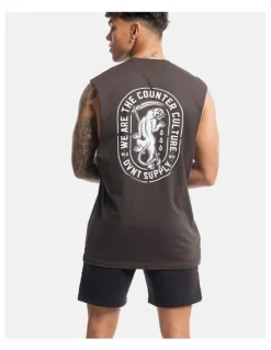 DVNT Panther Tank in Charcoal