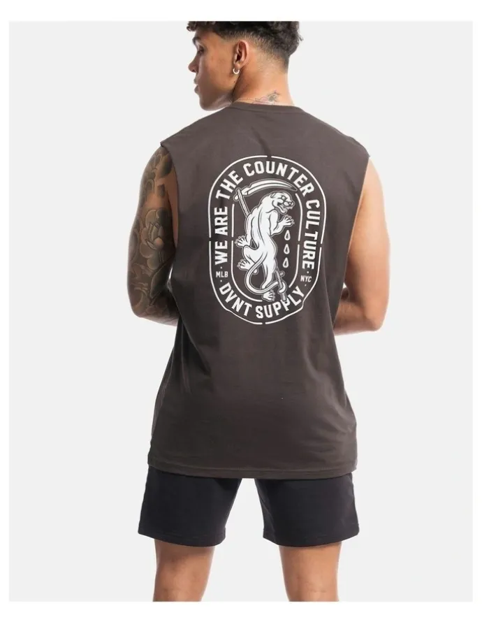 DVNT Panther Tank in Charcoal
