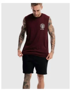 DVNT Radio Revolt Tank in Burgundy