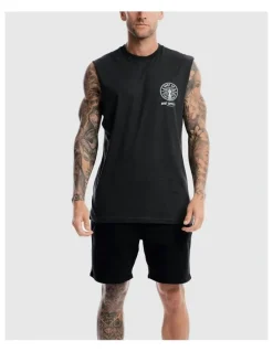 DVNT Radio Revolt Tank in Charcoal