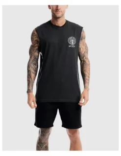 DVNT Radio Revolt Tank in Charcoal