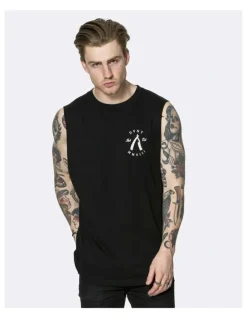DVNT Rough Cuts Tank in Black