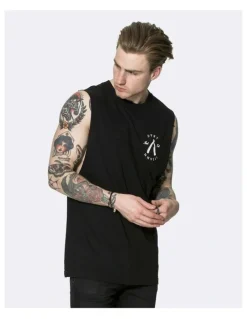DVNT Rough Cuts Tank in Black