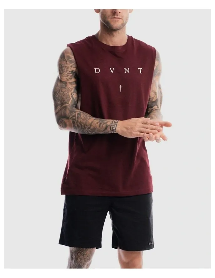 DVNT Saint Tank in Burgundy
