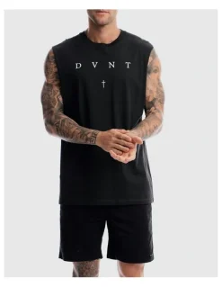 DVNT Saint Tank in Charcoal