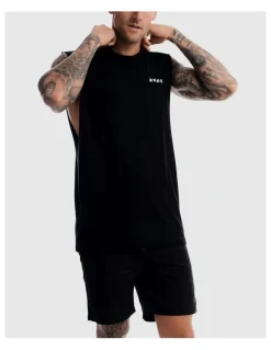 DVNT Saxon Rise Tank in Black