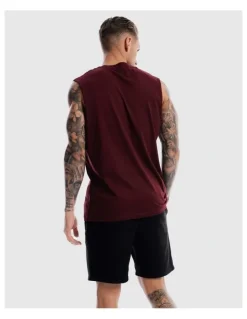 DVNT Saxon Rise Tank in Burgundy