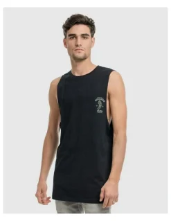 DVNT Sinners Club Tank in Black