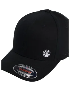 Element Sideliner Flexfit Cap in Black