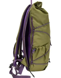 Elliker Dayle Roll Top Backpack 21/25L in Green