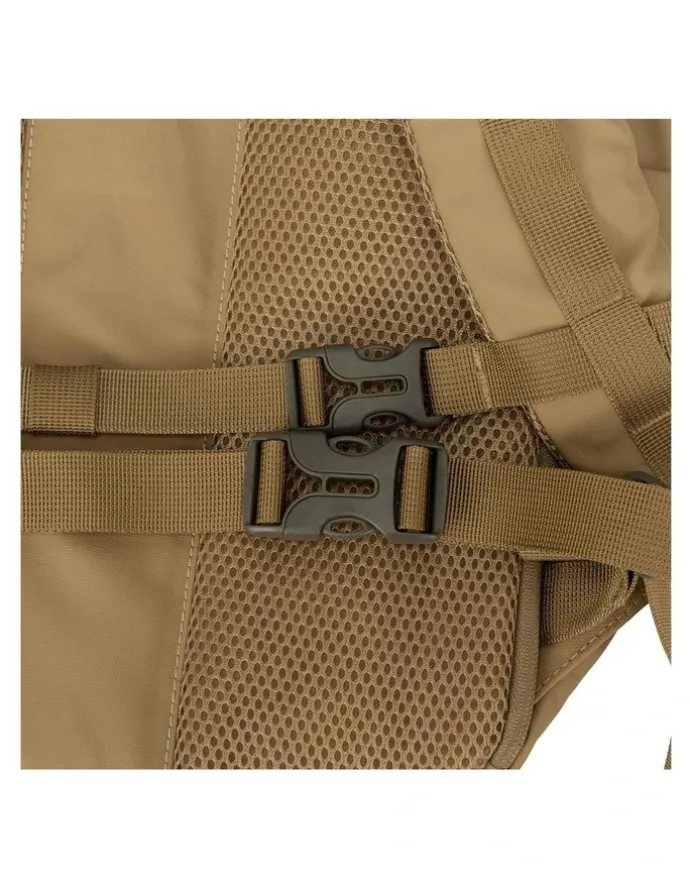 Elliker Keswik Zip Top Backpack 22L in Beige