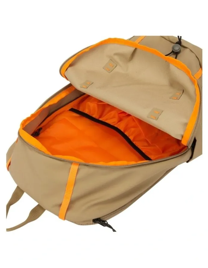 Elliker Keswik Zip Top Backpack 22L in Beige