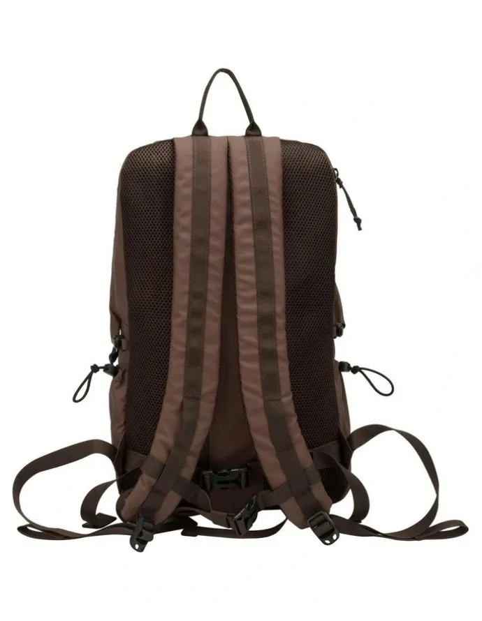 Elliker Kiln Hooded Zip Top Backpack 22L in Brown